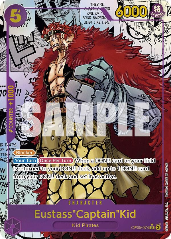 Eustass"Captain"Kid (Alternate Art) (Manga) OP05-074