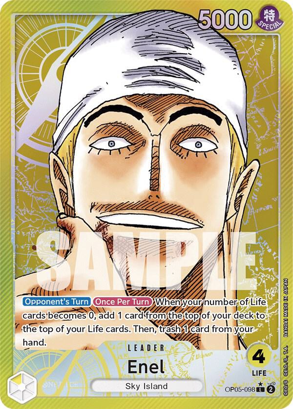 Enel (098) (Alternate Art) OP05-098