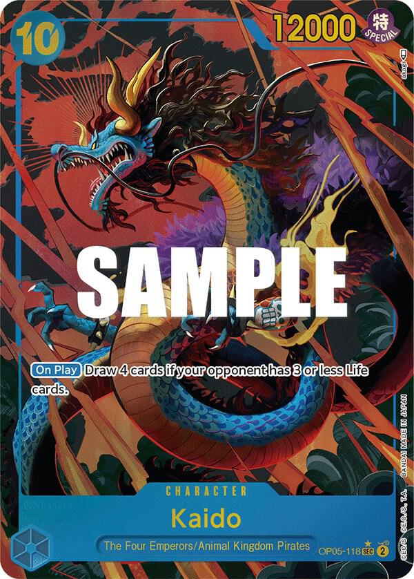 Kaido (118) (Alternate Art) OP05-118