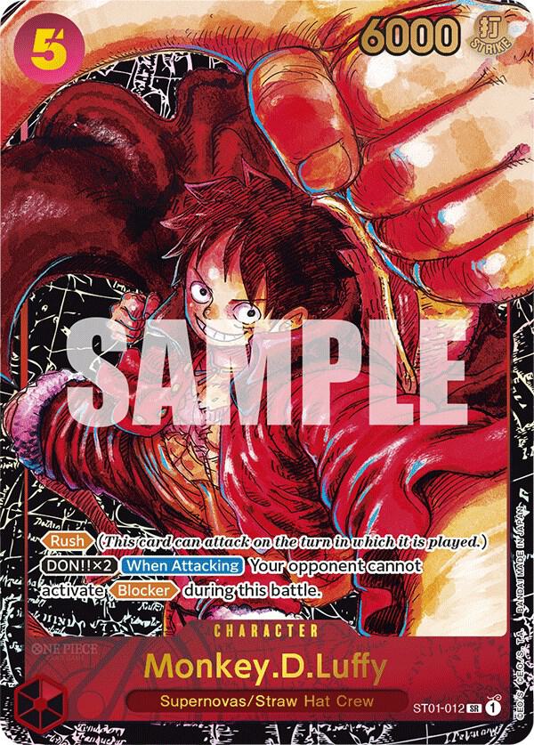 Monkey.D.Luffy (012) (Alternate Art) ST01-012