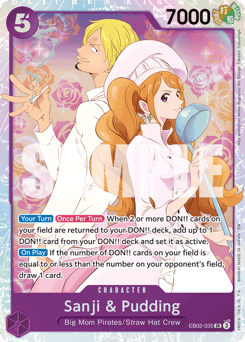 Sanji & Pudding 35