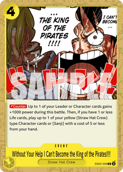 Without Your Help I Can't Become the King of the Pirates!!!! 59
