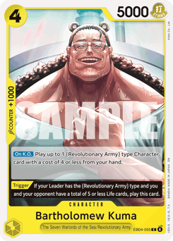 Bartholomew Kuma 55