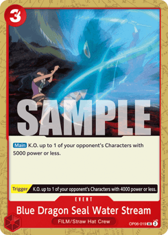 Blue Dragon Seal Water Stream 19