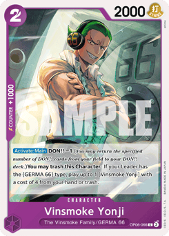 Vinsmoke Yonji 66