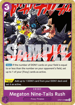 Megaton Nine-Tails Rush 78