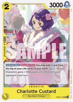 Charlotte Custard 103
