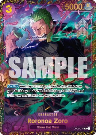 Roronoa Zoro OP09-076