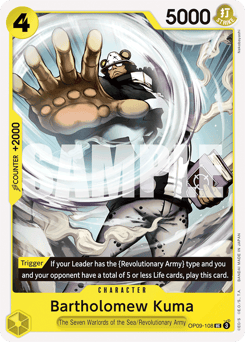 Bartholomew Kuma 108