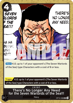 There’s No Longer Any Need for the Seven Warlords of the Sea!!! 96