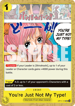 You're Just Not My Type! 115