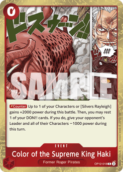 Color of the Supreme King Haki 18