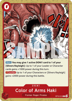 Color of Arms Haki 19