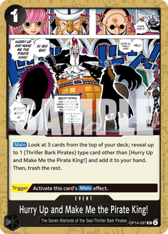 Hurry Up and Make Me the Pirate King! 97