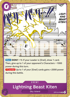 Lightning Beast Kiten 76