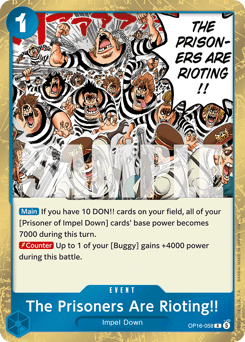The Prisoners Are Rioting!! 58