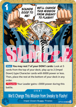 We'll Change This Mission from Sneaky to Flashy! 59