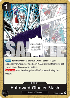 Hallowed Glacier Slash 100
