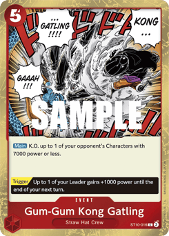 Gum-Gum Kong Gatling 16