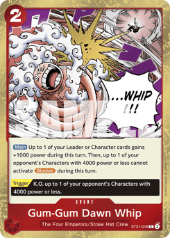 Gum-Gum Dawn Whip 16