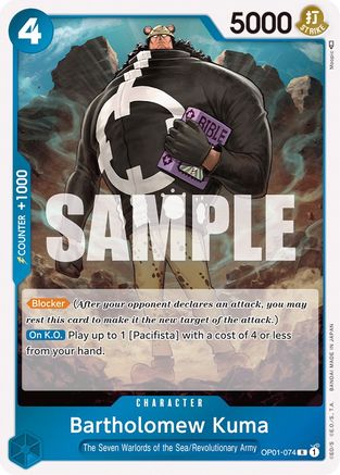 Bartholomew Kuma 74