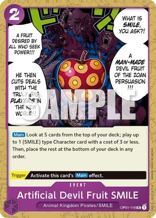Artificial Devil Fruit SMILE 116