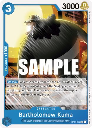Bartholomew Kuma 57