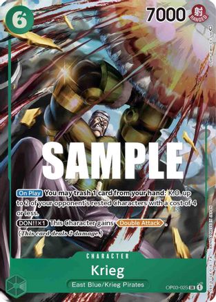 Krieg (Alternate Art) 25