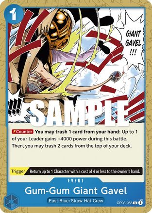 Gum-Gum Giant Gavel 55