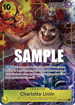 Charlotte Linlin (114) (Alternate Art) 114