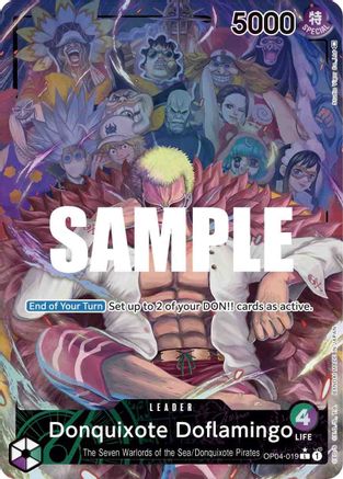 Donquixote Doflamingo (019) (Alternate Art) 19