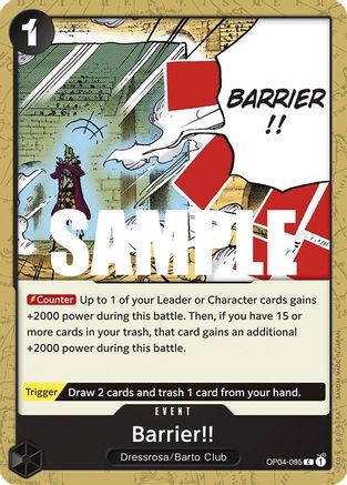 Barrier!! 95