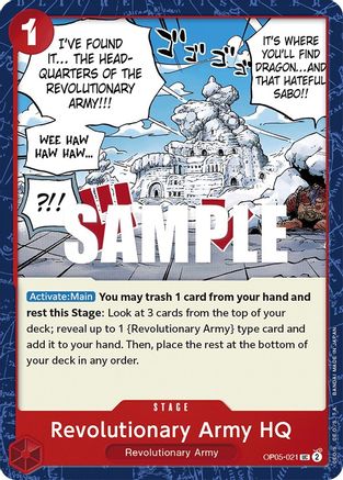 Revolutionary Army HQ 21