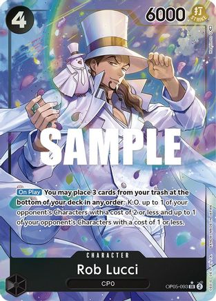 Rob Lucci (093) (Alternate Art) 93