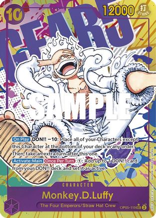 Monkey.D.Luffy (119) (Alternate Art) 119