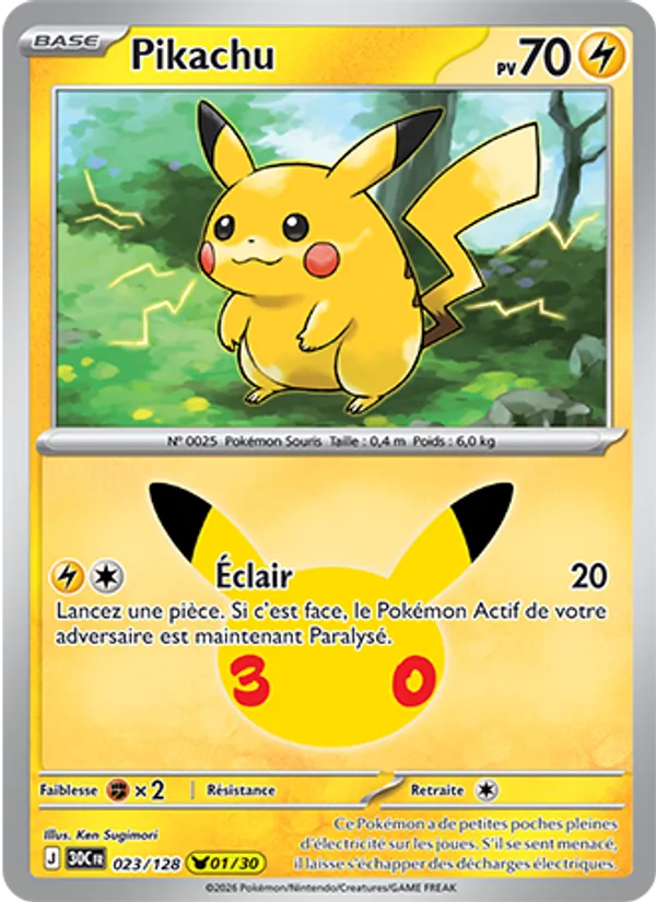 Pikachu 023/128