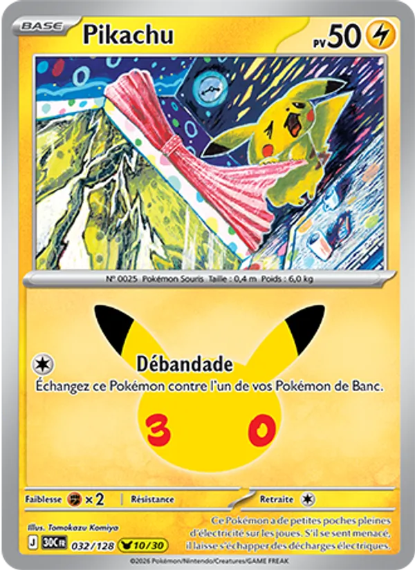Pikachu 032/128