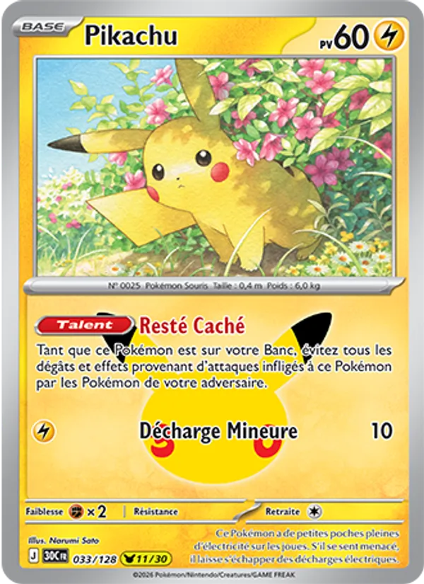 Pikachu 033/128