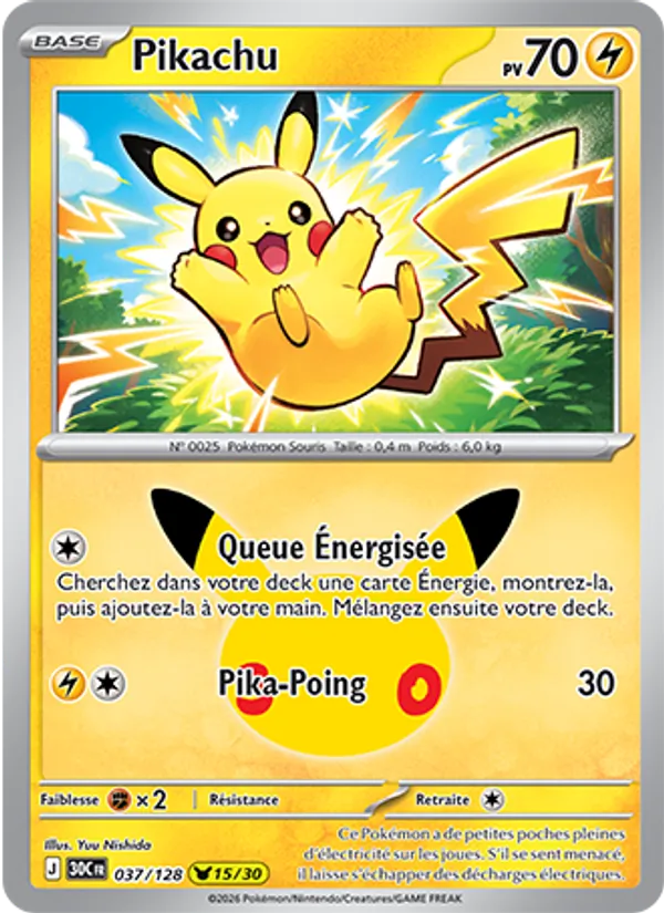 Pikachu 037/128