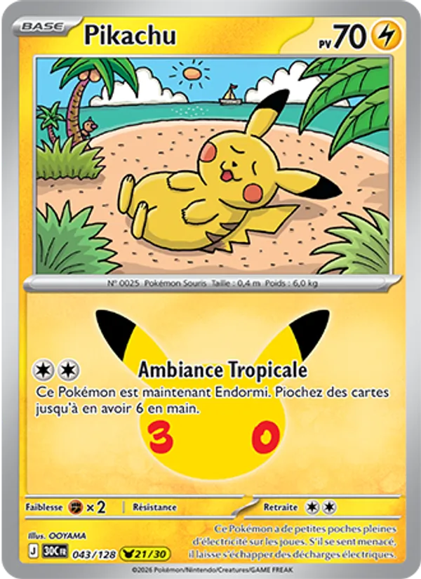 Pikachu 043/128