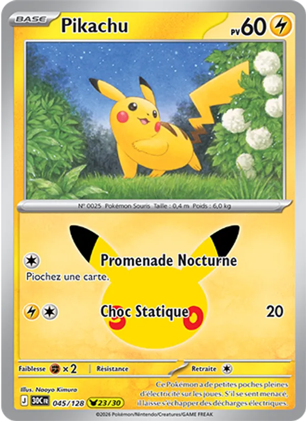 Pikachu 045/128
