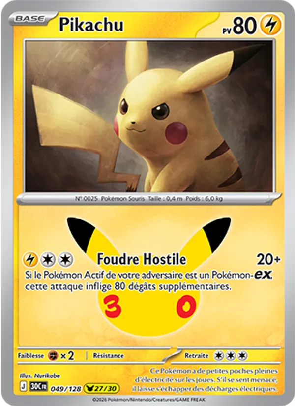 Pikachu 049/128