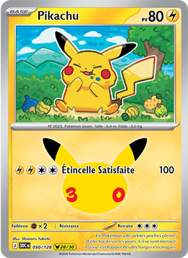 Pikachu 050/128