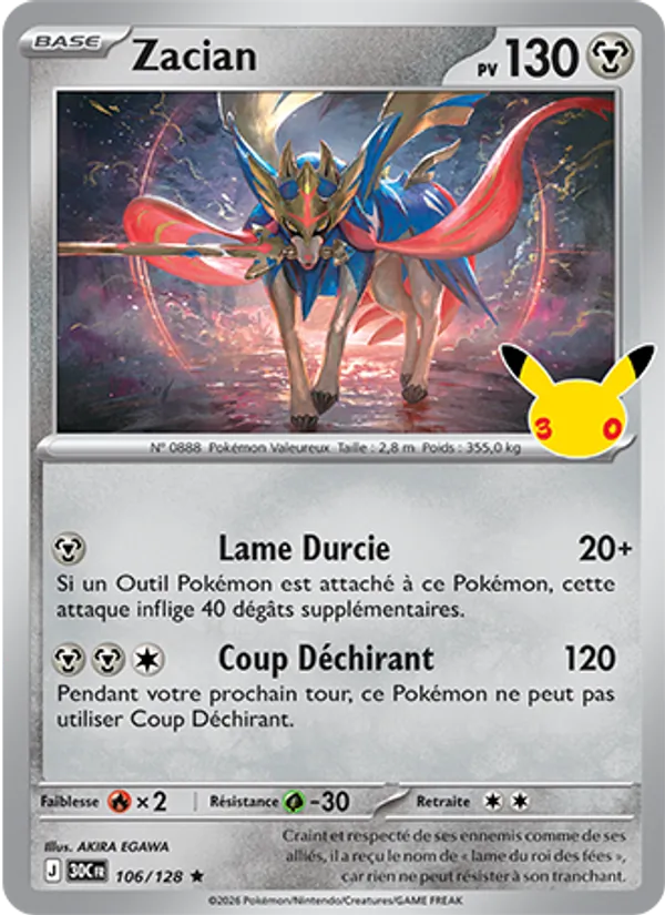Zacian 106/128