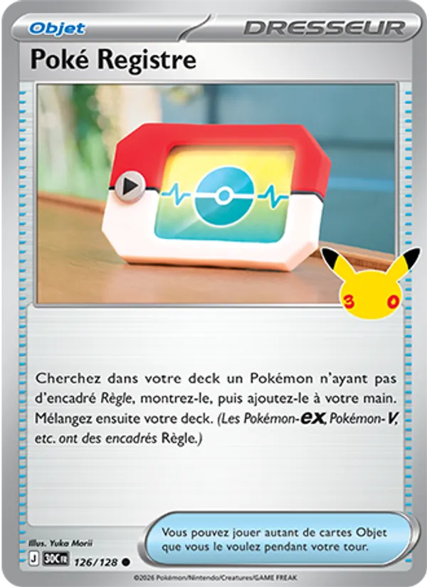 Poké Registre 126/128