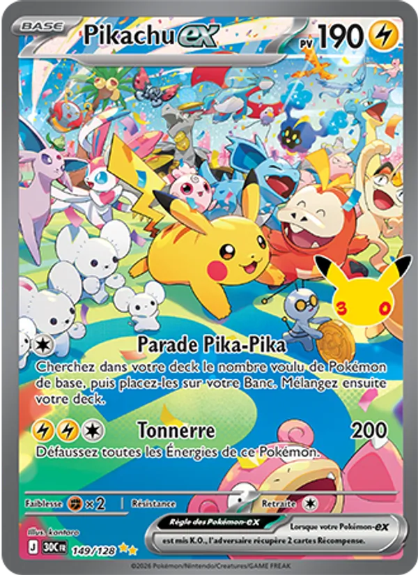 Pikachu-ex 149/128