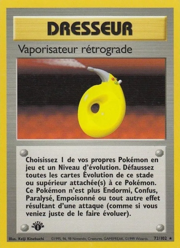 Vaporisateur rétrograde 72/102