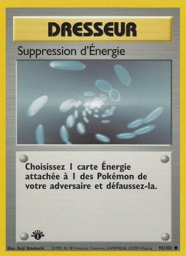 Suppression d'Énergie 92/102