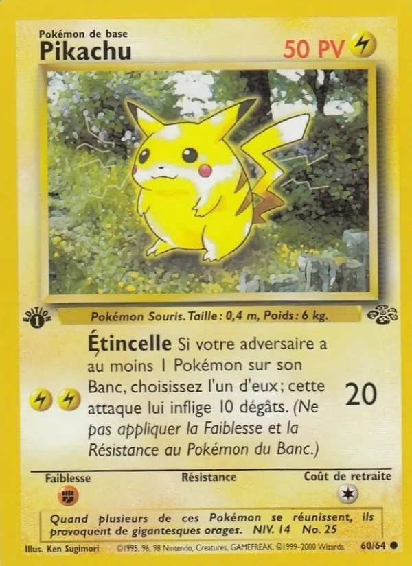 Pikachu 60/64
