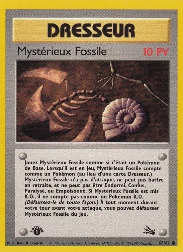 Mystérieux Fossile 62/62
